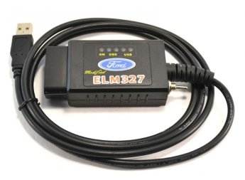 ELM327 USB Ford с переключателем HS + MS CAN OBD