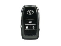 Ключ корпус выкидной для Toyota на три кнопки